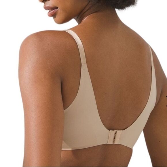 Soma vanishing back full coverage beige sand bra, size 36DD - Picture 2 of 7